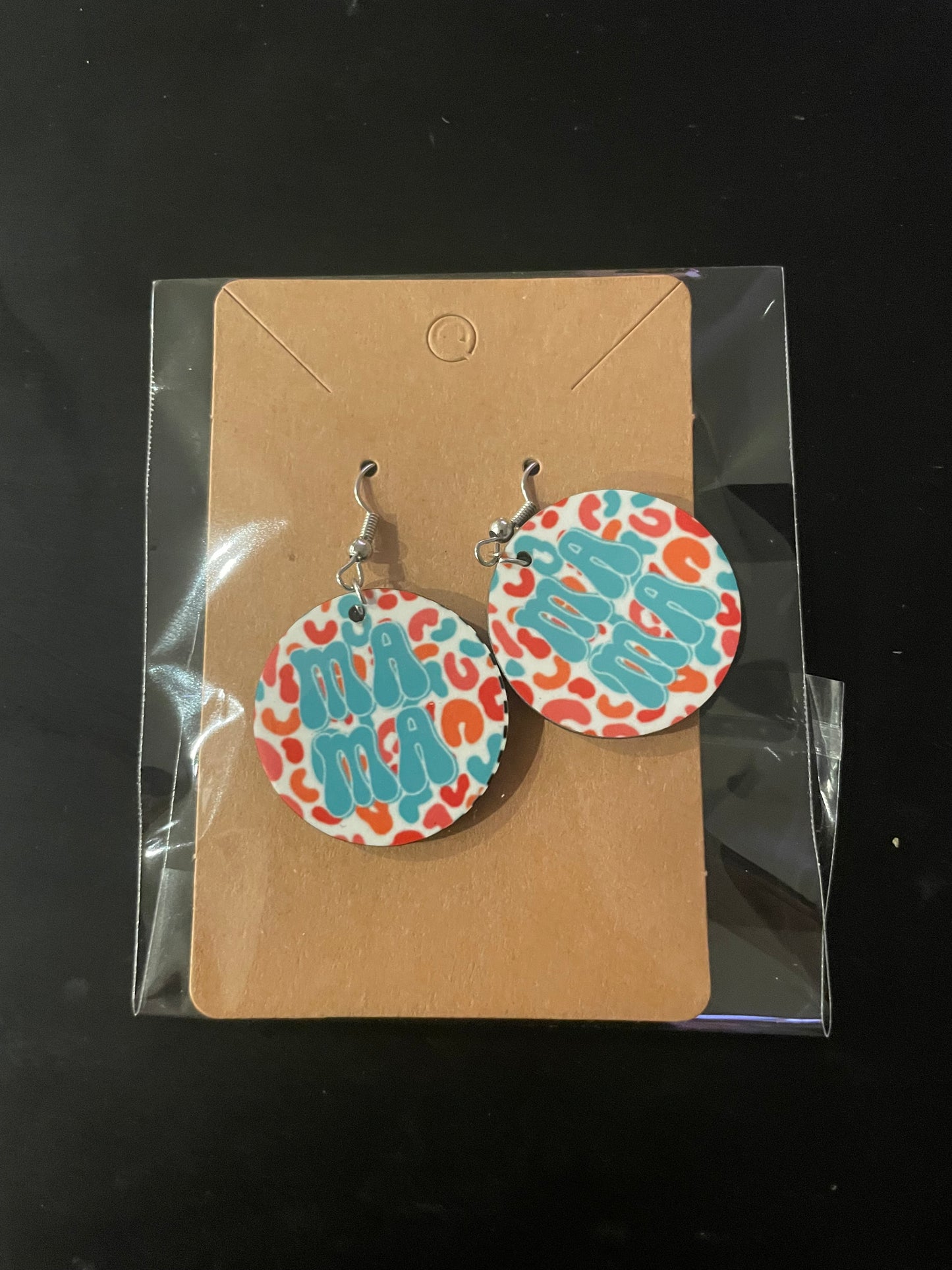 Mama Leopard Earrings