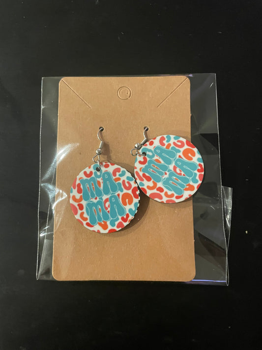Mama Leopard Earrings