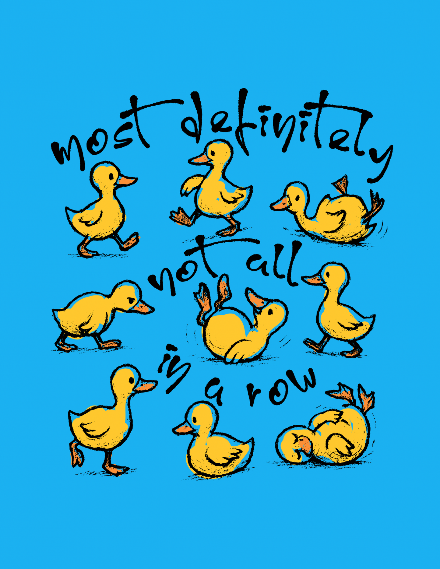 Ducks not in a row